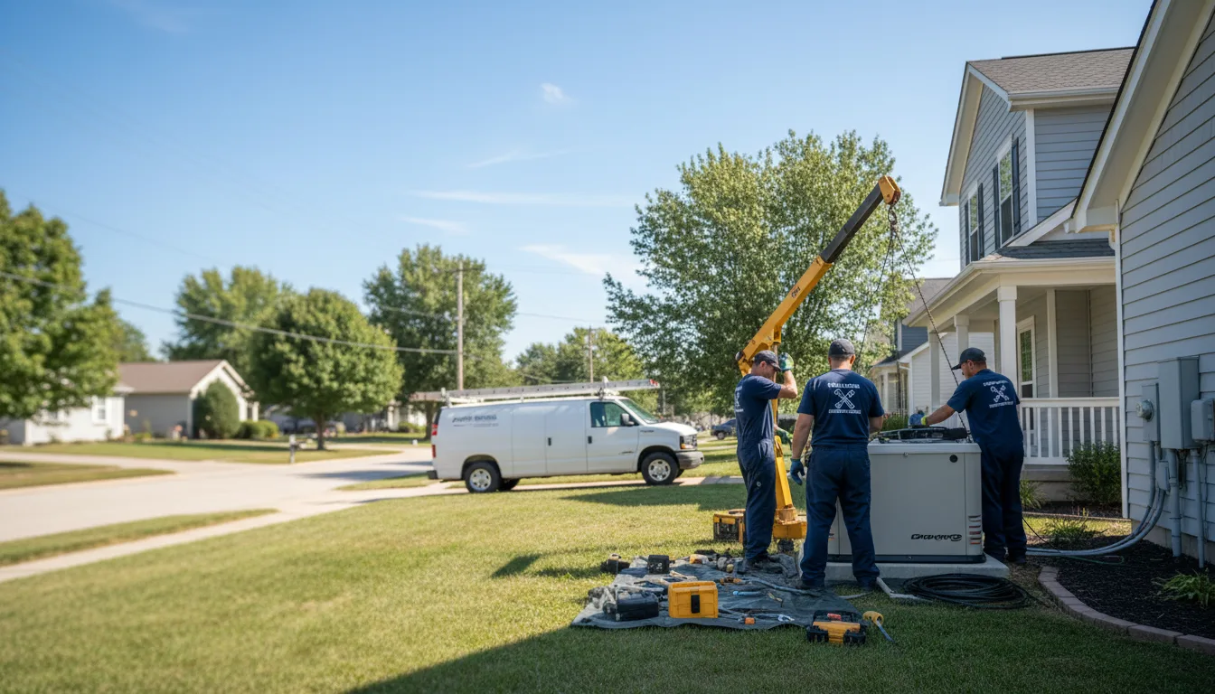 Generator Installation in Richton Park, IL near me